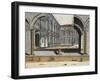 View of Inner Courtyard of Old University in Bologna, Joan Blaeu, Italy, 17th Century-null-Framed Giclee Print