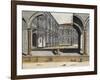 View of Inner Courtyard of Old University in Bologna, Joan Blaeu, Italy, 17th Century-null-Framed Giclee Print