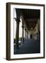 View of Inner Courtyard of Palazzo Dei Diamanti-null-Framed Giclee Print