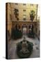 View of Inner Courtyard of Palazzo Olivieri-Machirelli-null-Stretched Canvas