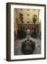 View of Inner Courtyard of Palazzo Olivieri-Machirelli-null-Framed Giclee Print
