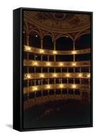 View of Interior of Giuseppe Verdi Theatre-null-Framed Stretched Canvas