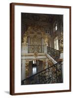 View of Interior Staircase, Grand Palace-null-Framed Giclee Print
