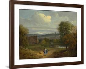 View of Ipswich from Christchurch Park-Thomas Gainsborough-Framed Giclee Print