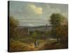 View of Ipswich from Christchurch Park-Thomas Gainsborough-Stretched Canvas