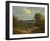 View of Ipswich from Christchurch Park-Thomas Gainsborough-Framed Giclee Print