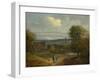 View of Ipswich from Christchurch Park-Thomas Gainsborough-Framed Giclee Print