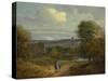 View of Ipswich from Christchurch Park-Thomas Gainsborough-Stretched Canvas