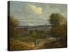 View of Ipswich from Christchurch Park-Thomas Gainsborough-Stretched Canvas