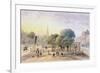 View of Islington Pound, 1850-Thomas Hosmer Shepherd-Framed Giclee Print