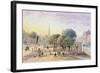 View of Islington Pound, 1850-Thomas Hosmer Shepherd-Framed Giclee Print