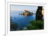 View of Isola Bella Island, Taormina, Sicily, Italy-Peter Adams-Framed Photographic Print