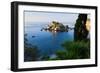 View of Isola Bella Island, Taormina, Sicily, Italy-Peter Adams-Framed Photographic Print