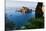 View of Isola Bella Island, Taormina, Sicily, Italy-Peter Adams-Stretched Canvas