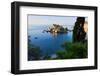 View of Isola Bella Island, Taormina, Sicily, Italy-Peter Adams-Framed Photographic Print