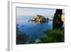 View of Isola Bella Island, Taormina, Sicily, Italy-Peter Adams-Framed Photographic Print