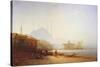 View of Istanbul, 1864-Felix Ziem-Stretched Canvas