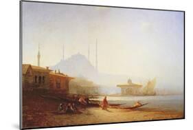 View of Istanbul, 1864-Felix Ziem-Mounted Giclee Print
