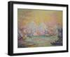 View of Istanbul, 1907-Paul Signac-Framed Giclee Print