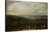 View of Istanbul from the Dutch Embassy at Pera, c.1720-37-Jean Baptiste Vanmour-Stretched Canvas