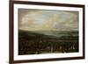 View of Istanbul from the Dutch Embassy at Pera, Jean Baptiste Vanmour-Jean Baptiste Vanmour-Framed Art Print