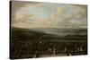 View of Istanbul from the Dutch Embassy at Pera, Jean Baptiste Vanmour-Jean Baptiste Vanmour-Stretched Canvas