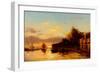 View of Istanbul, Second Half of the 19th C-Felix-Francois George Ziem-Framed Giclee Print