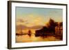 View of Istanbul, Second Half of the 19th C-Felix-Francois George Ziem-Framed Giclee Print