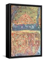 View of Istanbul-Nasuh Al-silahi-Framed Stretched Canvas