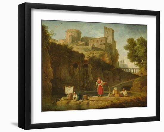 View of Italy-Claude Joseph Vernet-Framed Giclee Print