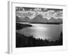 View of Jackson Lake and the Grand Teton Mountains-Hansel Mieth-Framed Photographic Print