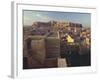 View of Jaisalmer Fort, Built in 1156 by Rawal Jaisal, Rajasthan, India-John Henry Claude Wilson-Framed Photographic Print