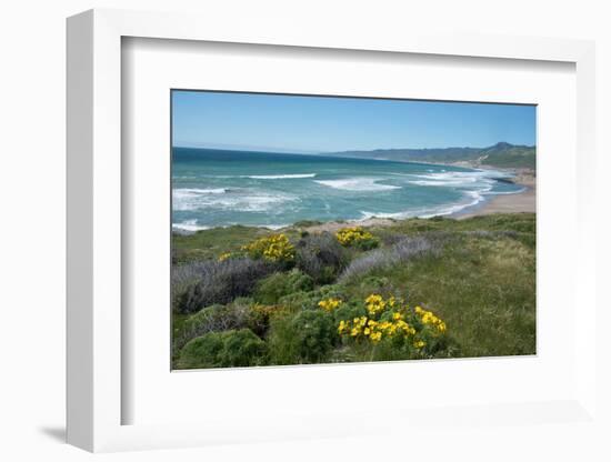 View of Jalama Beach County Park, Near Lompoc, California, United States of America, North America-Ethel Davies-Framed Photographic Print