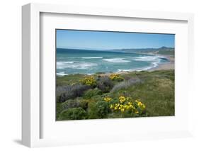 View of Jalama Beach County Park, Near Lompoc, California, United States of America, North America-Ethel Davies-Framed Photographic Print