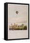 View of James Sadler's Balloon over Mermaid Gardens, Hackney, London, 1811-null-Framed Stretched Canvas