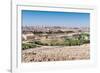 View of Jerusalem and the Dome of the Rock from the Mount of Olives, Jerusalem, Israel, Middle East-Alexandre Rotenberg-Framed Photographic Print