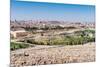View of Jerusalem and the Dome of the Rock from the Mount of Olives, Jerusalem, Israel, Middle East-Alexandre Rotenberg-Mounted Photographic Print