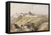 View of Jerusalem, Early 19th Century-David Roberts-Framed Stretched Canvas