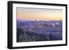 View of Jerusalem from the Mount of Olives, Jerusalem, Israel, Middle East-Neil Farrin-Framed Photographic Print