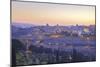 View of Jerusalem from the Mount of Olives, Jerusalem, Israel, Middle East-Neil Farrin-Mounted Photographic Print