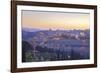 View of Jerusalem from the Mount of Olives, Jerusalem, Israel, Middle East-Neil Farrin-Framed Photographic Print