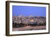 View of Jerusalem from the Mount of Olives, Jerusalem, Israel, Middle East-Neil Farrin-Framed Photographic Print