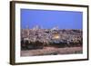 View of Jerusalem from the Mount of Olives, Jerusalem, Israel, Middle East-Neil Farrin-Framed Photographic Print