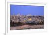 View of Jerusalem from the Mount of Olives, Jerusalem, Israel, Middle East-Neil Farrin-Framed Photographic Print