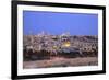 View of Jerusalem from the Mount of Olives, Jerusalem, Israel, Middle East-Neil Farrin-Framed Photographic Print