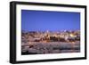 View of Jerusalem from the Mount of Olives, Jerusalem, Israel, Middle East-Neil Farrin-Framed Photographic Print