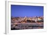 View of Jerusalem from the Mount of Olives, Jerusalem, Israel, Middle East-Neil Farrin-Framed Photographic Print