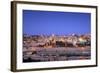 View of Jerusalem from the Mount of Olives, Jerusalem, Israel, Middle East-Neil Farrin-Framed Photographic Print