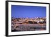 View of Jerusalem from the Mount of Olives, Jerusalem, Israel, Middle East-Neil Farrin-Framed Photographic Print