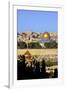 View of Jerusalem from the Mount of Olives, Jerusalem, Israel, Middle East-Neil Farrin-Framed Photographic Print